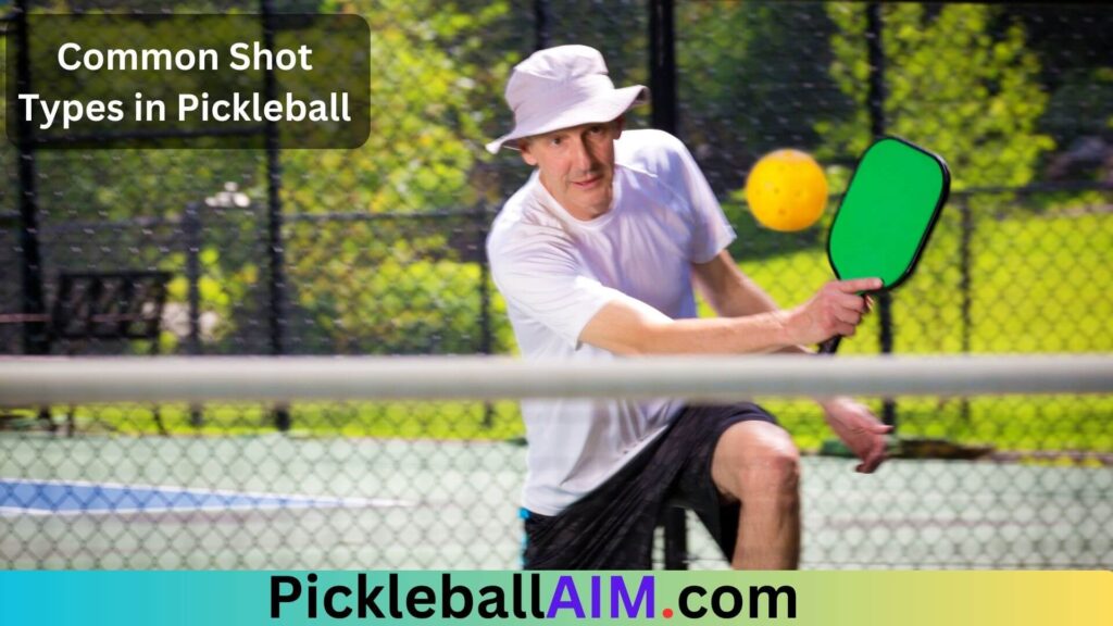 Common Shot Types in Pickleball