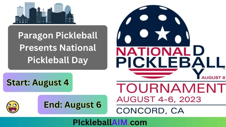 Paragon Pickleball Presents National Pickleball Day